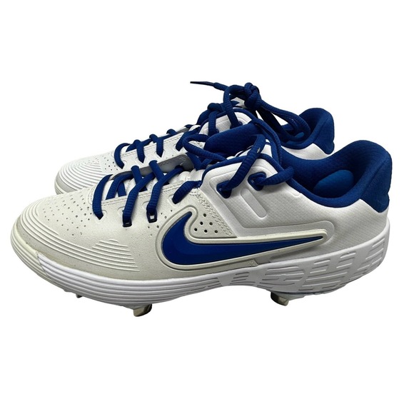 Nike Women's Zoom Hyperdiamond 3 Elite CI2229-107 Metal Softball Cleats size 8.5 - Picture 1 of 8
